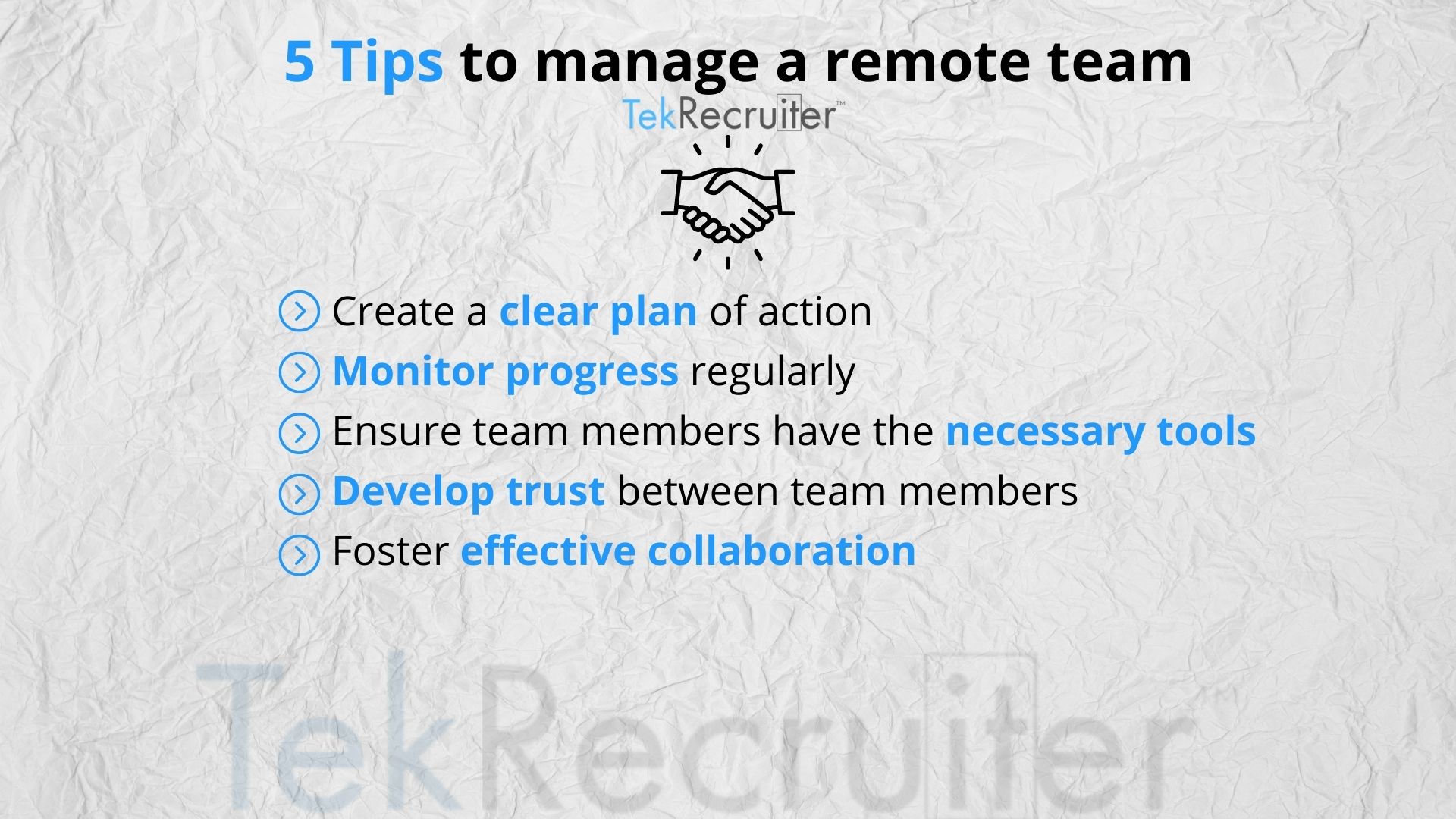 5 tips to manage a remote team
