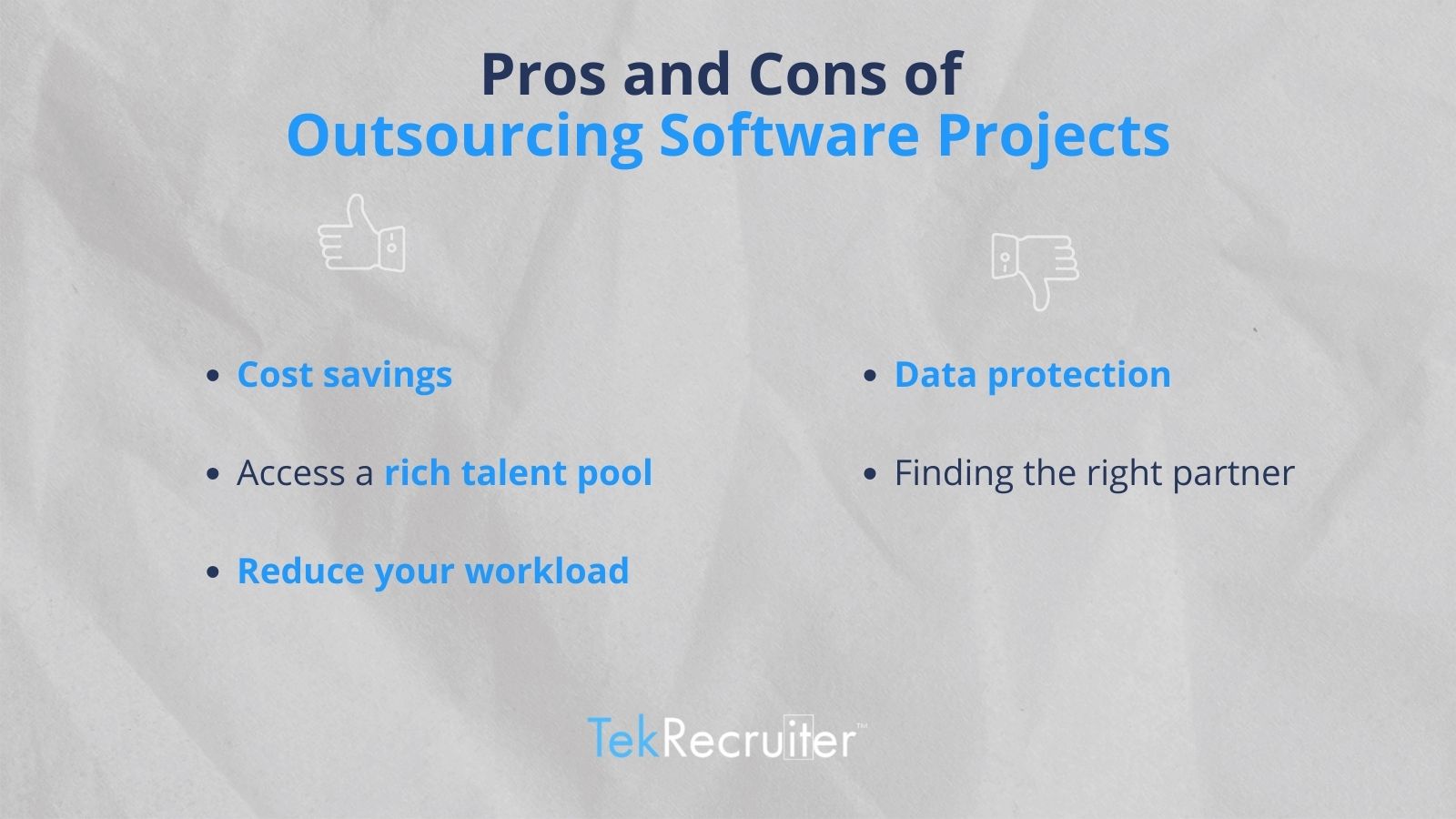 Pros and Cons of Outsourcing 