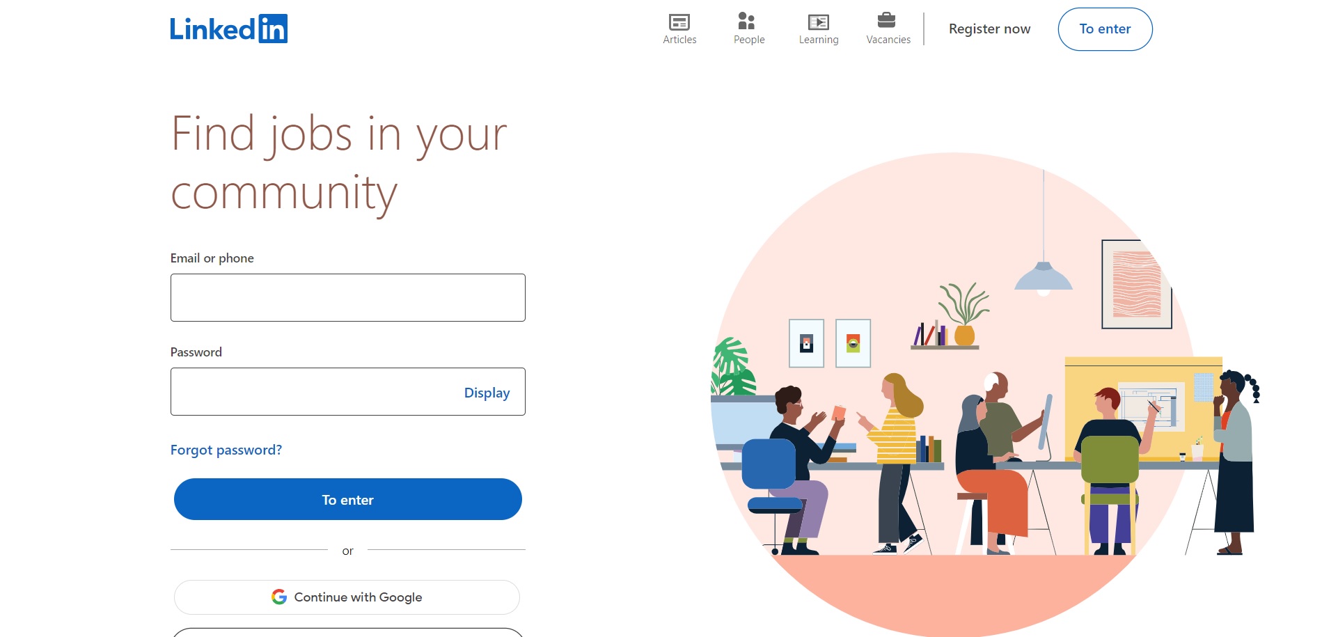 find candidates on Linkedin
