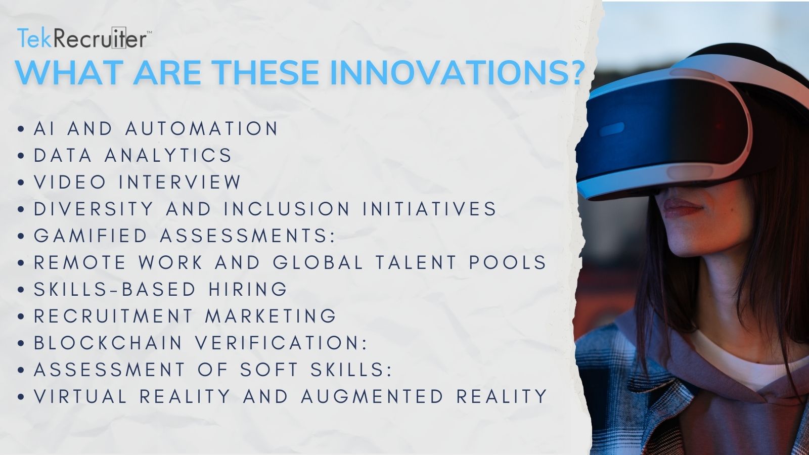 innovations in the tech jobs hiring process