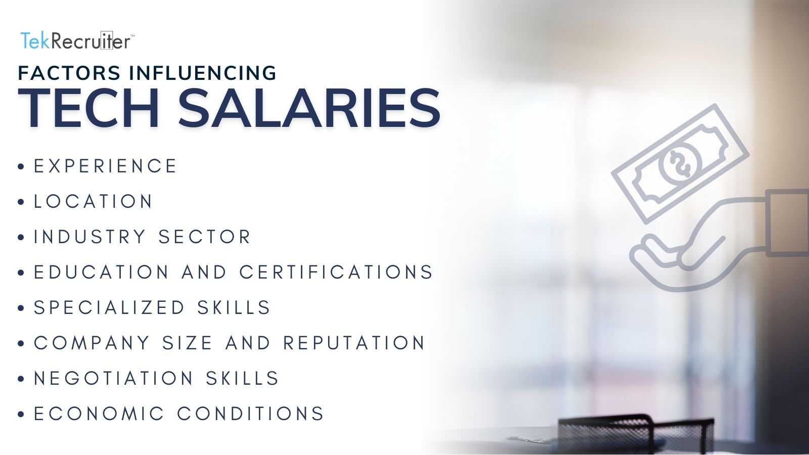 data analysis what influence tech salaries