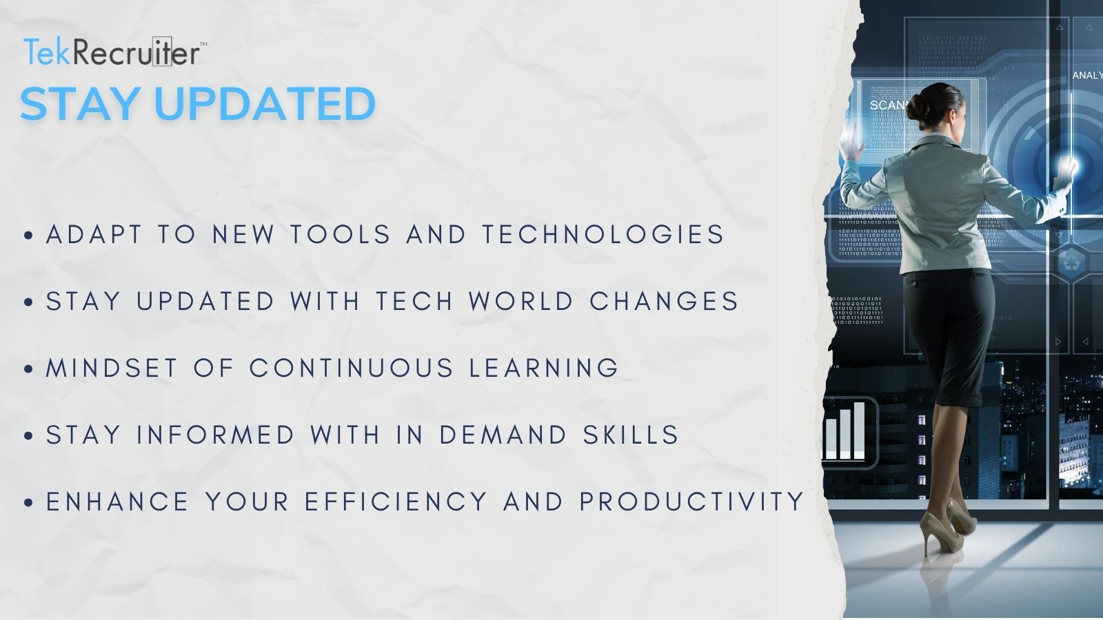 professionals should saty updated