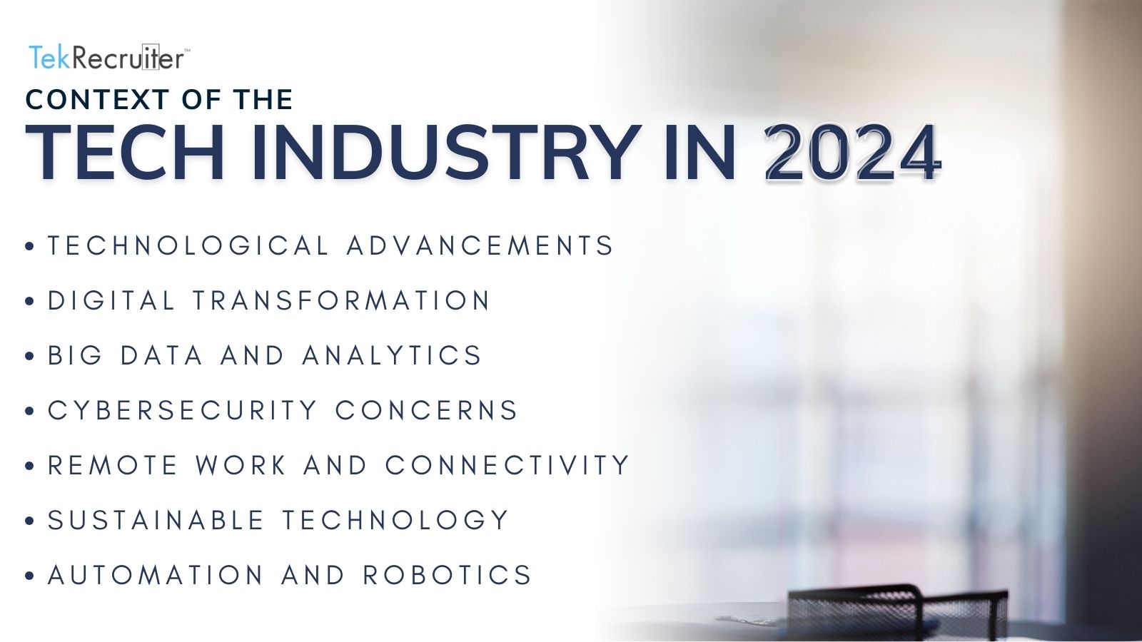 Tech Landscape in 2024