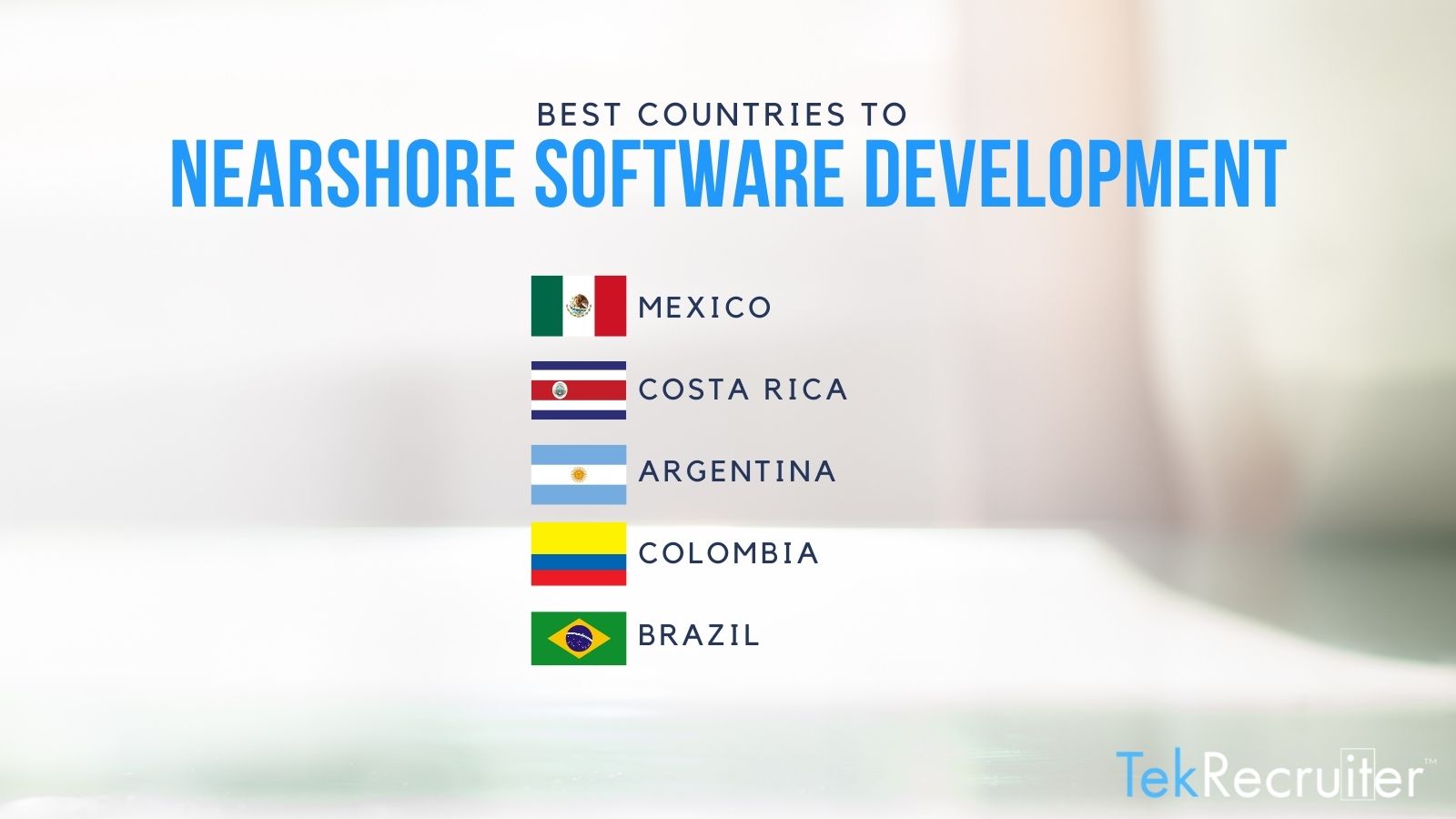 Best Countries to Nearshore Software Development