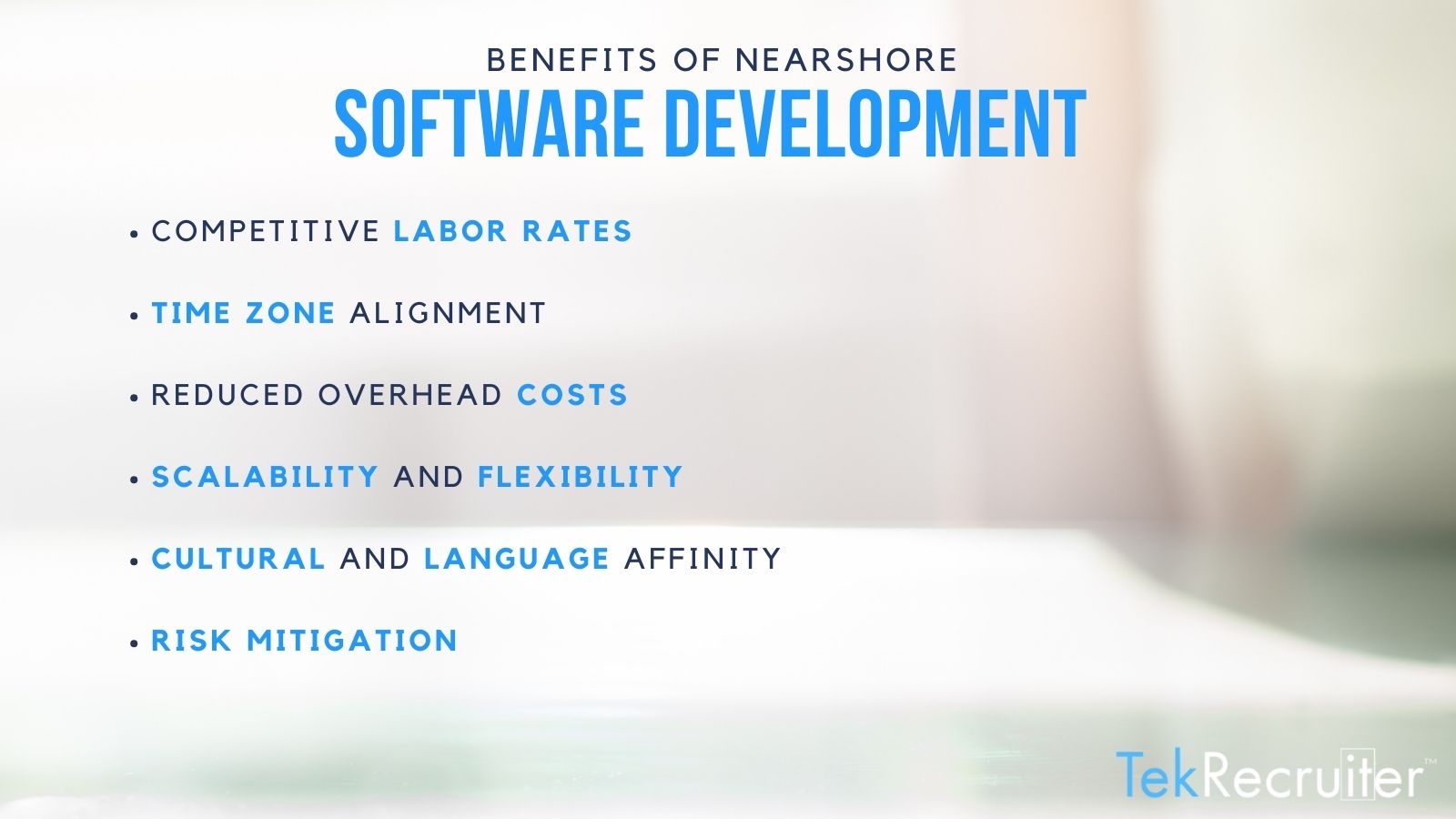 Benefits of Nearshore Software Development