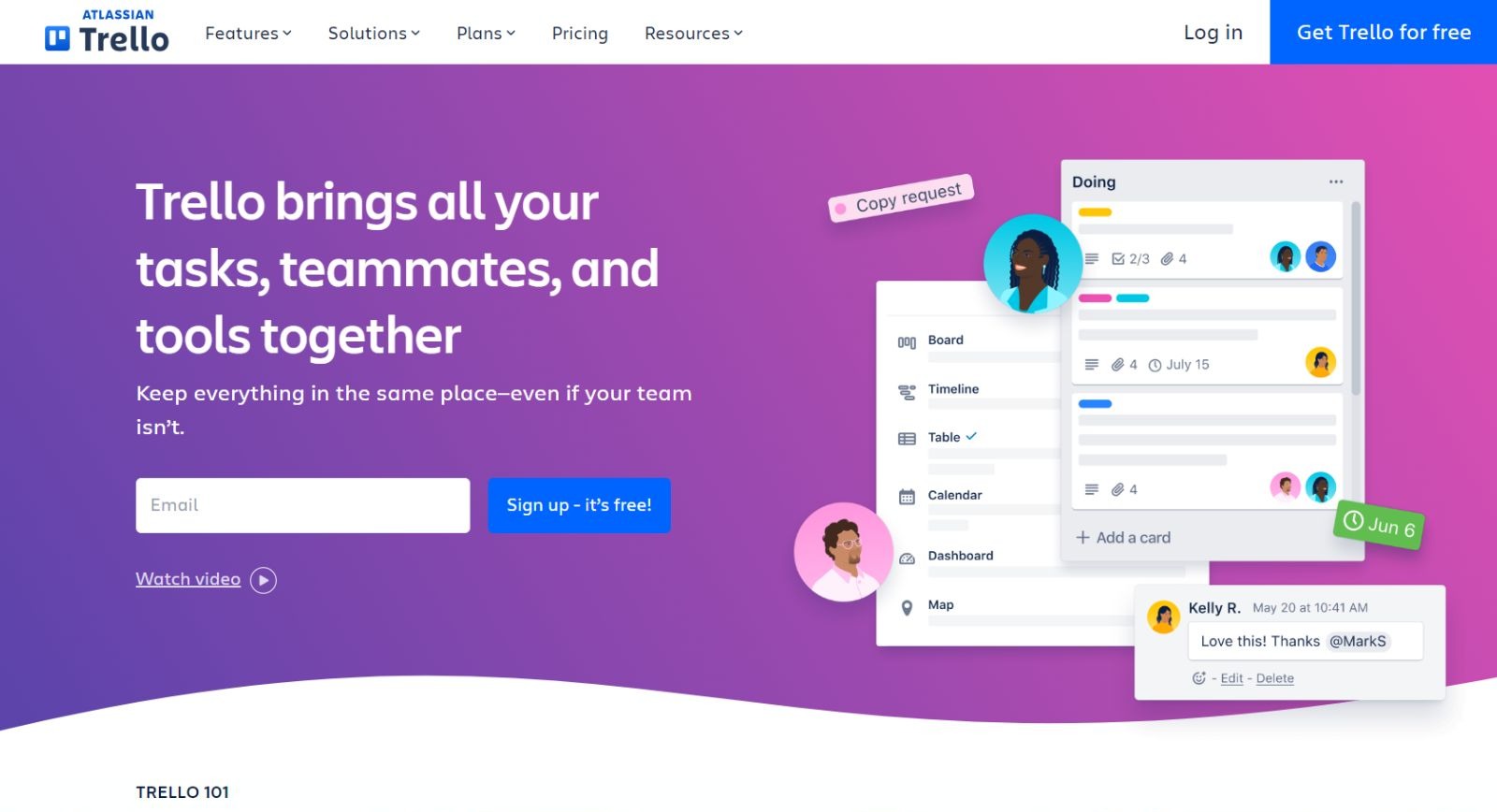 Trello website