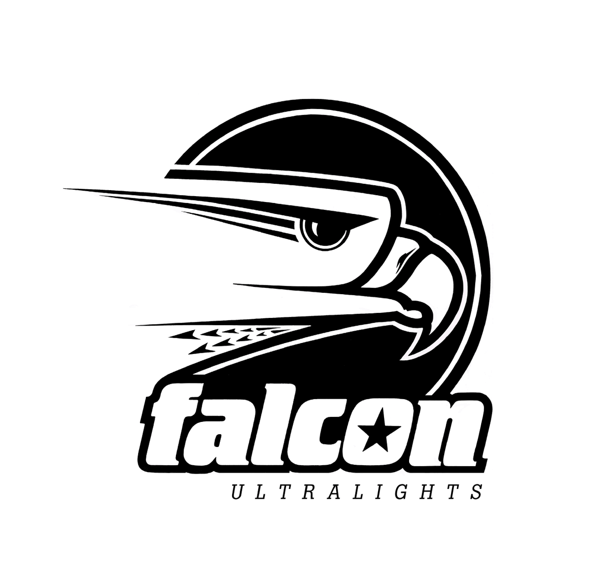 Falcon Ultralights Logo Design | Albuquerque