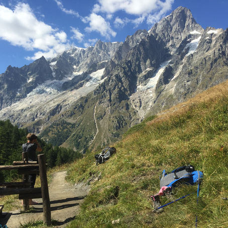 A tour around the Tour du Mont Blanc - Day 5, Courmayeur to Rifugio Bonatti