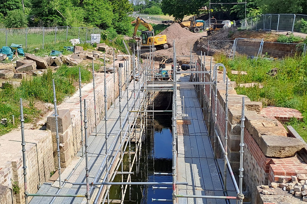 Stroudwater Canal, Then and Now (2025)