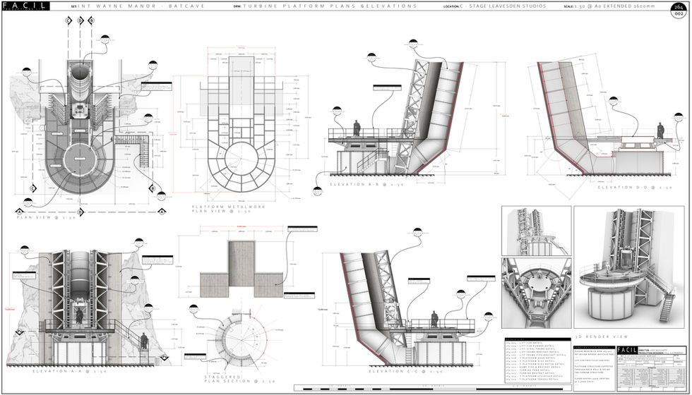 BATCAVE TURBINE PLATFORM DETAIL