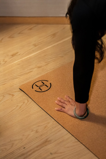 In room yoga at Upper House Hong Kong