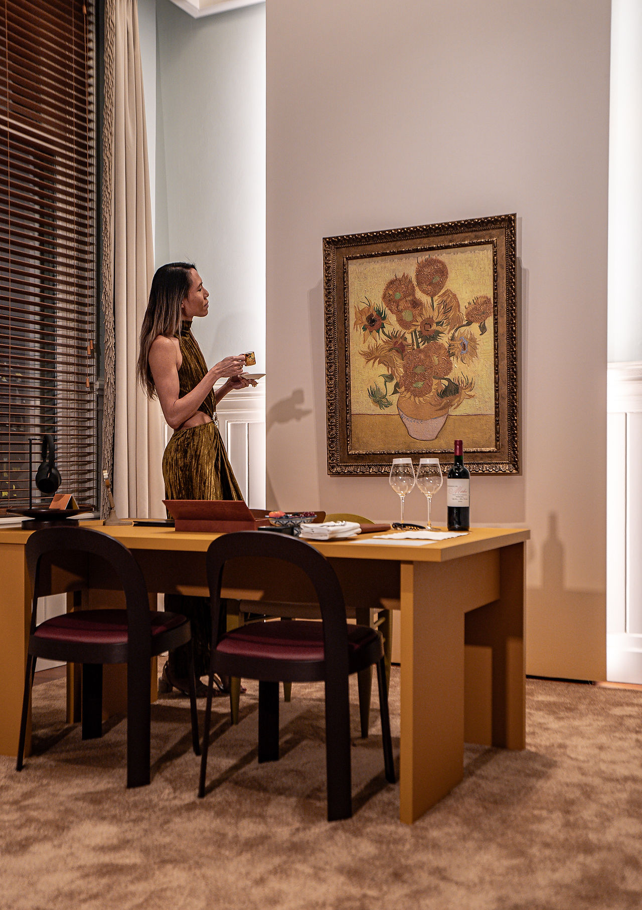 Inside the Van Gogh Museum Suite at De L'Europe Amsterdam