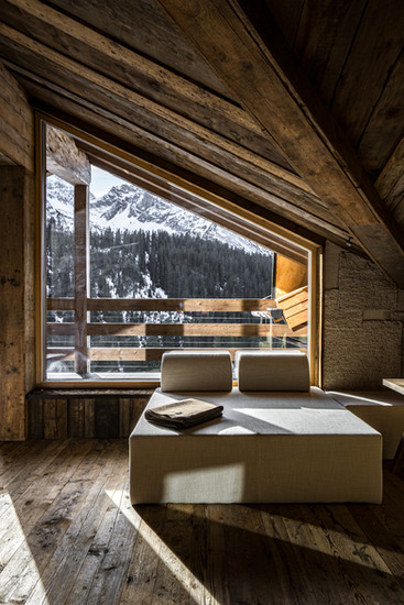 Inside the Himil rooftop loft suite at eriro