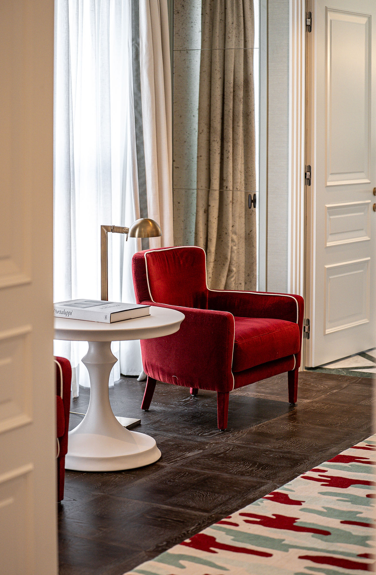 Inside the rooms at The Galleria Suite at The Carlton Milan