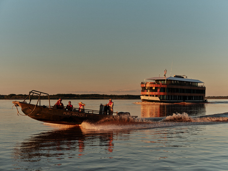 Pure Amazon us the newest luxury river vessel to explore the heart of Amazon in Peru.