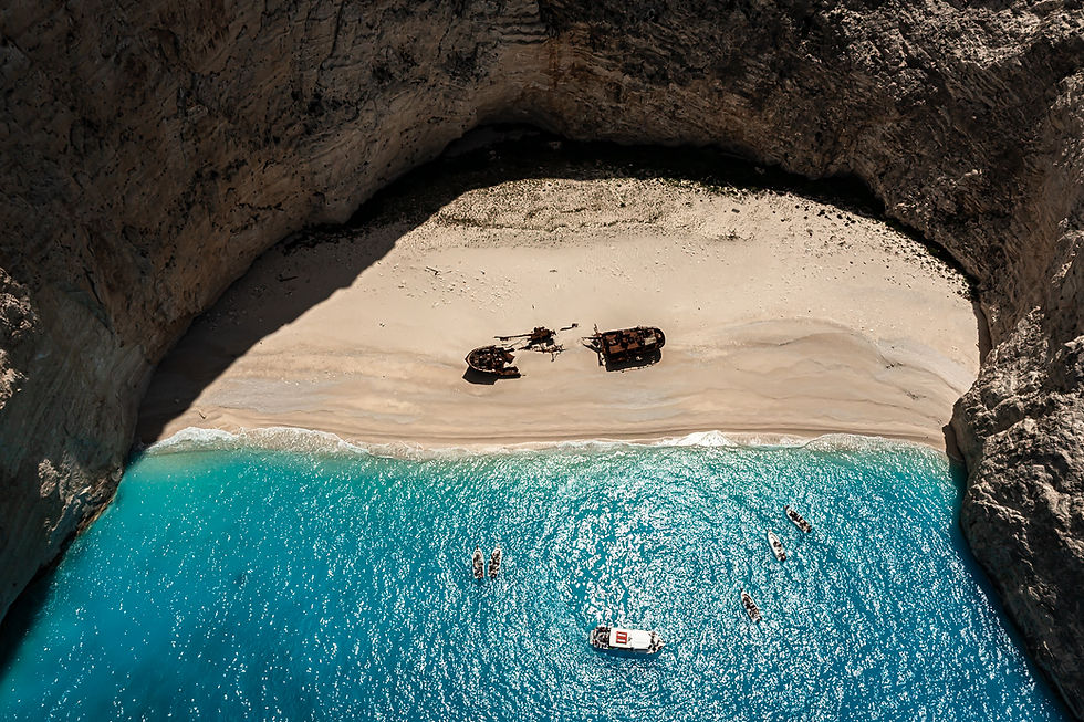 Many people came to Zakynthos to see the Navagio Shipwreck beach, but the other local layers are usually overlooked.