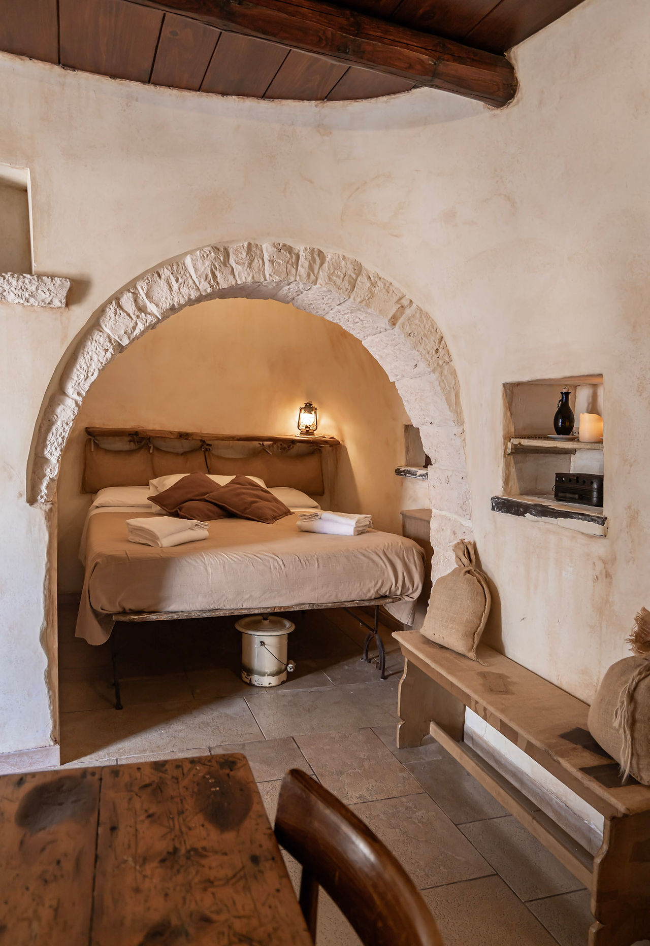 Trulli living in Alberobello