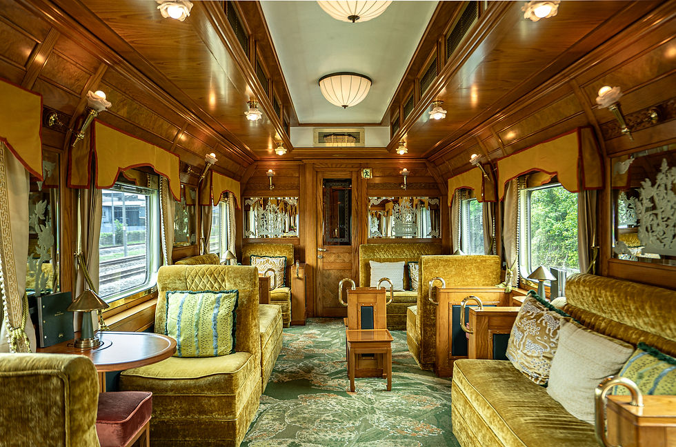 Aboard Belmond’s legendary train, slow travel moves through jungle landscapes, cultural encounters, refined gastronomy, and the enduring romance of rail across Southeast Asia.