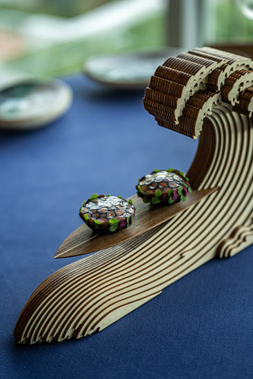 The culinary journey through the Essence Menu by chef Hans Neuner at Restaurante Ocean.