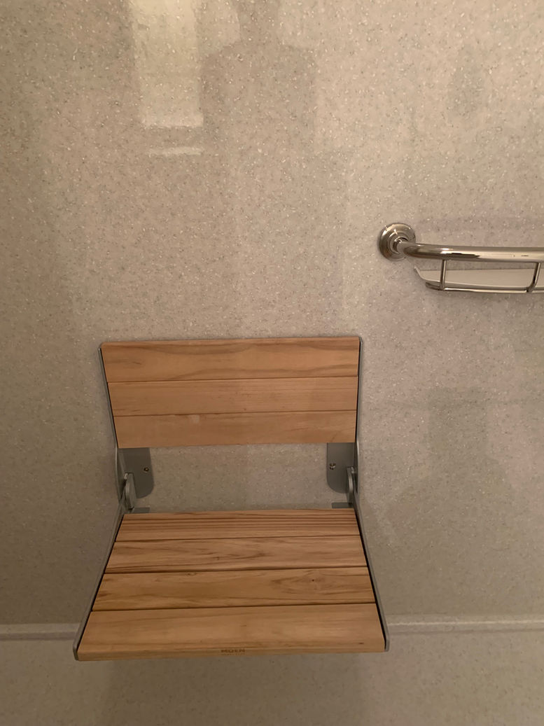 Complete bathroom remodeling project in Orlando, Florida.