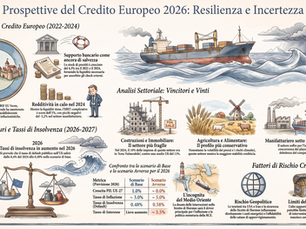 Rischio di credito in Europa: le previsioni 2026 e le sfide per le imprese