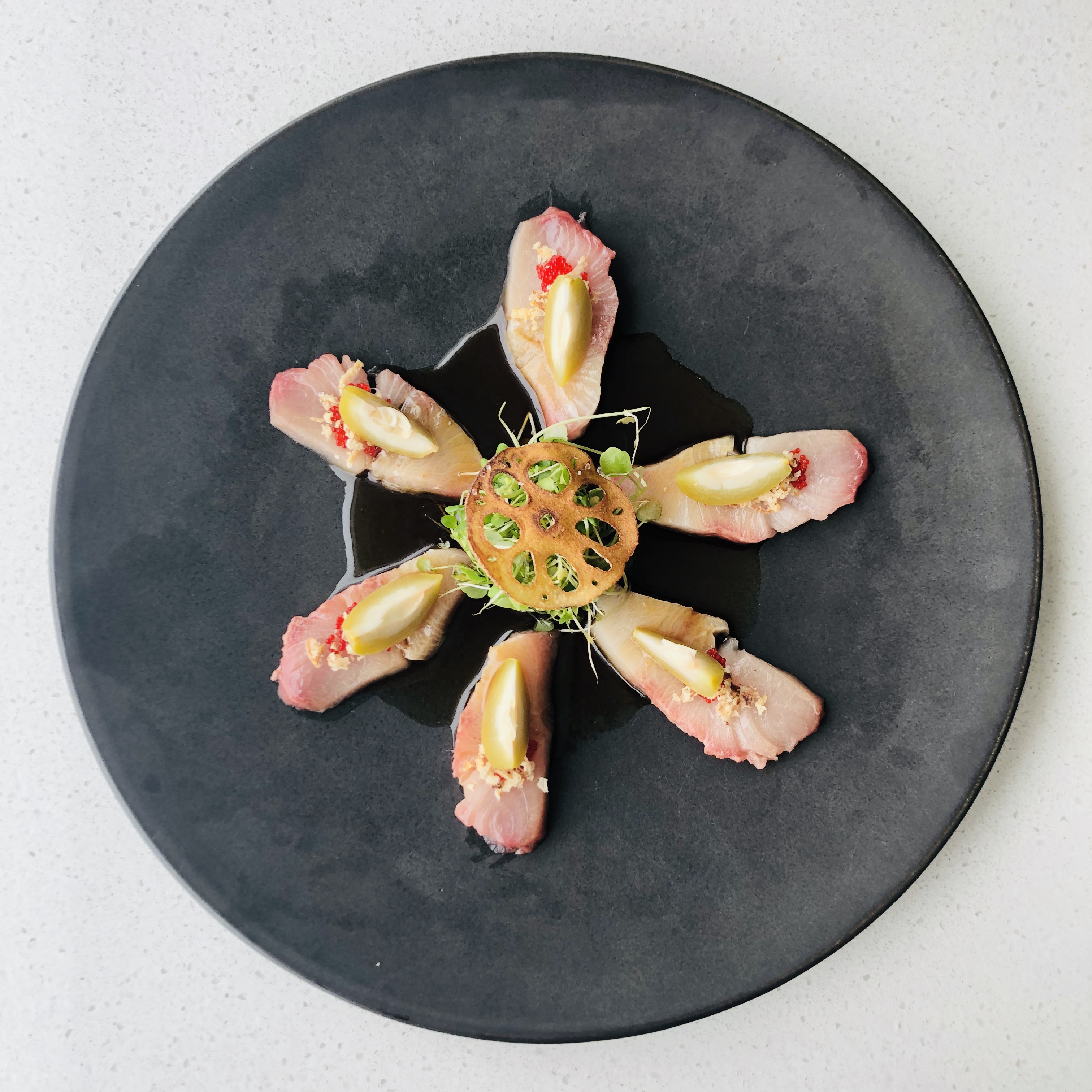 Création de poisson du Restaurant Nubo