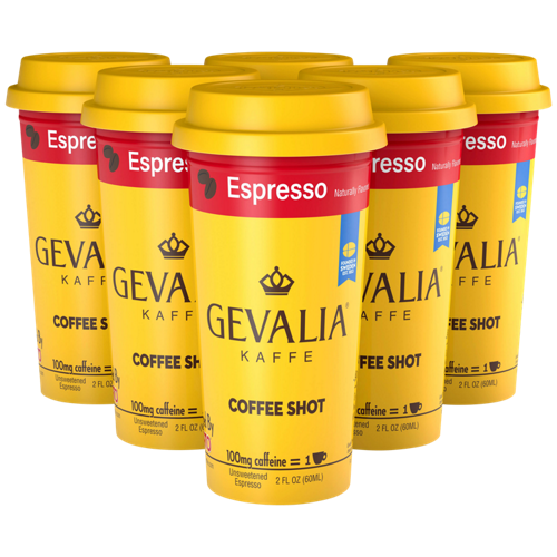 Gevalia Kaffe® Espresso Coffee Shot - Coffee Shots - Regular - 6ct