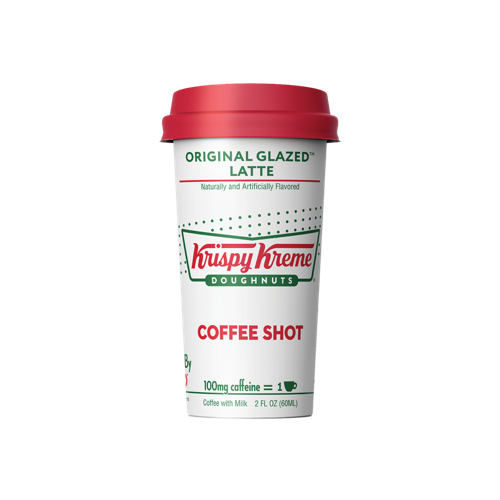 Thumbnail: Krispy Kreme® Doughnut Original Glazed™ Latte - Coffee Shots - Regular - 6ct