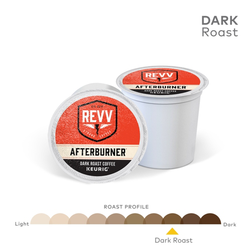 Thumbnail: revv® AFTERBURNER® Coffee - K-Cup® - Regular - Dark Roast - 24ct