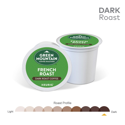 Thumbnail: Green Mountain® French Roast Coffee - K-Cup® - Regular - Dark Roast - 24ct