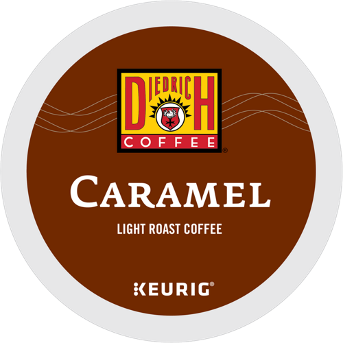 Diedrich Caramel Coffee - K-Cup® - Regular - LT Roast - 24ct