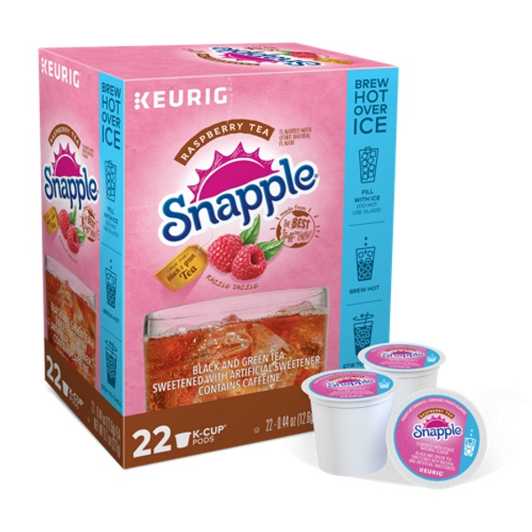 Snapple® Raspberry Iced Tea KCup® Regular Iced Beverages 22ct