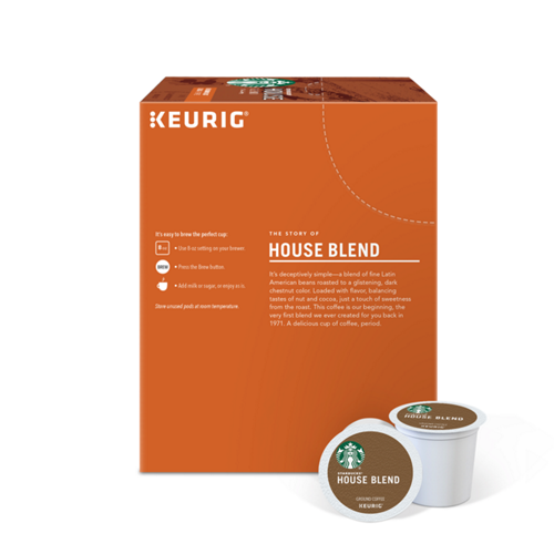 Thumbnail: Starbucks® House Blend Coffee - K-Cup® - Regular - Med Roast - 24ct