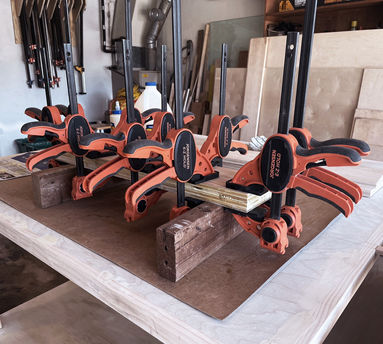 Custom Cabinets Daytona Beach | Revere90 | Home | Glue Clamp Up