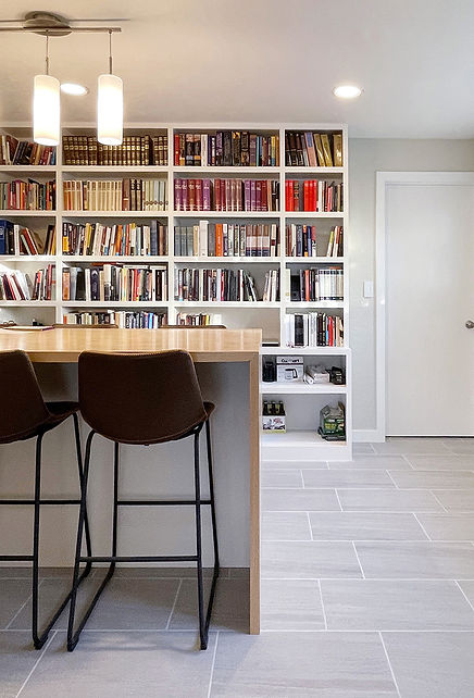 Custom Cabinets Daytona Beach | Revere90 | Process | Custom Bookshelves