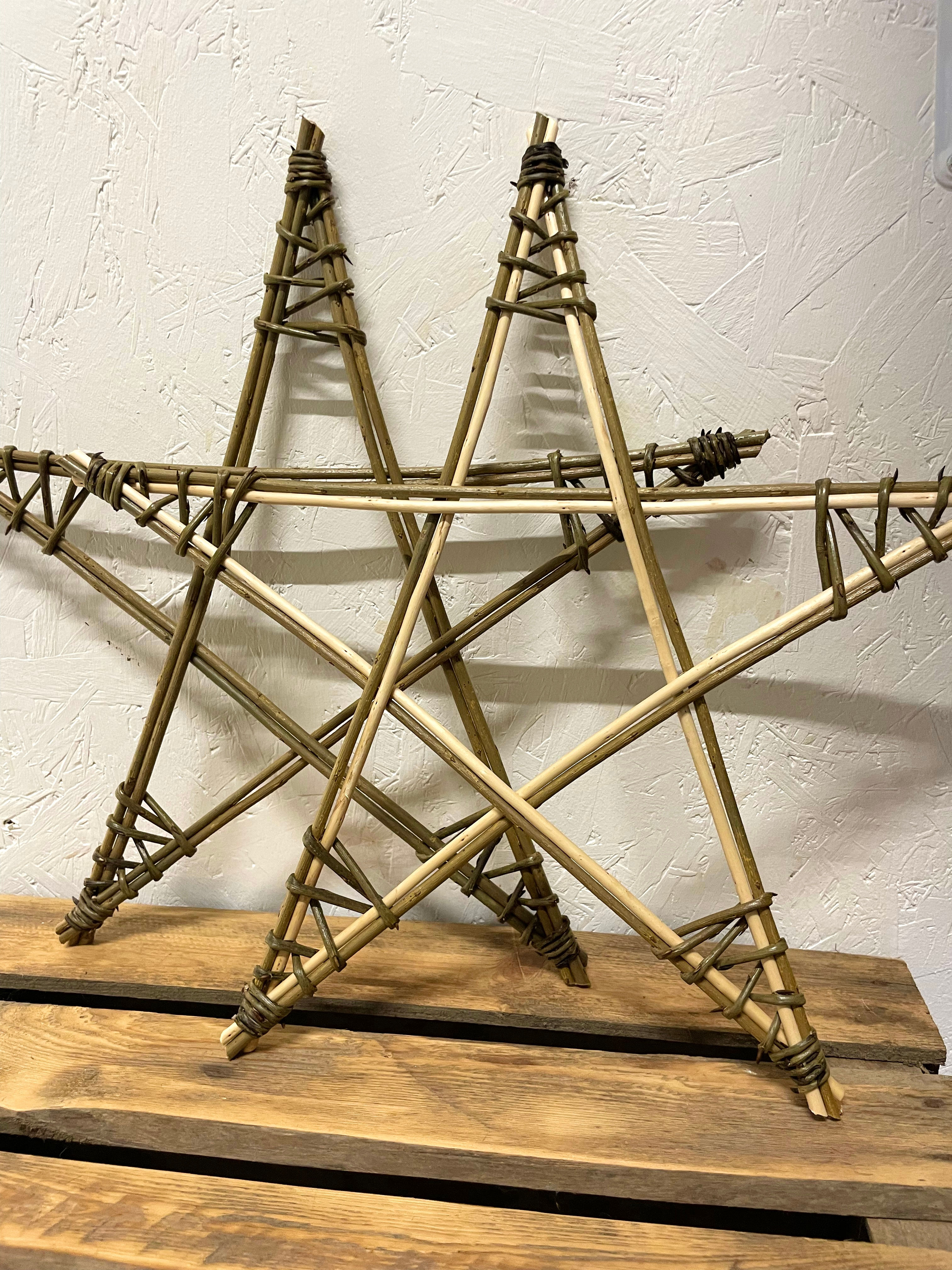 5 pointed willow star 
