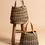 Thumbnail: Order- Willow Handbag basket with Leather Handles 
