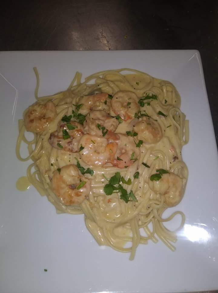 Shrimp Alfredo