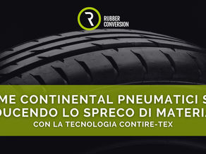 CONTIRE.TEX: CONTINENTAL TESTA PNEUMATICI PIÙ SOSTENIBILI CON IL RIUSO DELLE BOTTIGLIE IN PET
