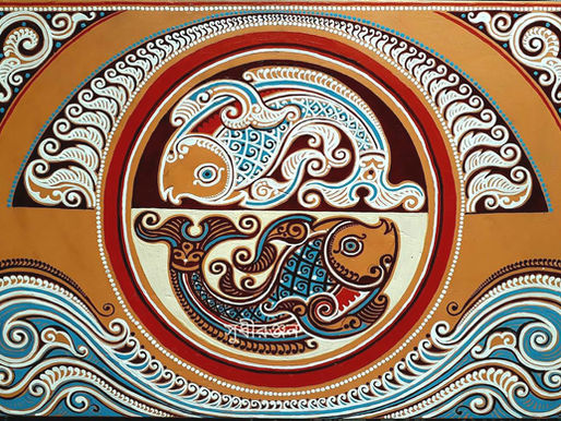 Interview with Santiniketani Alpona artist Sudhi Ranjan Mukherjee : Retro Kolkata Exclusive