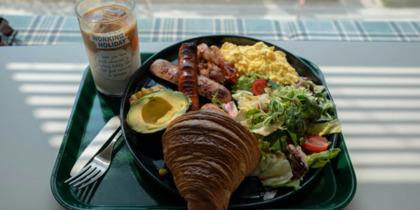 petit déjeuner salé