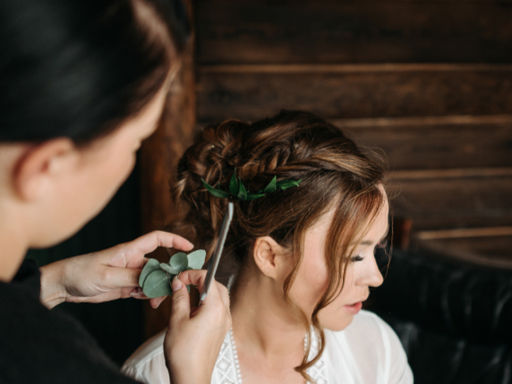 beauté de la mariée