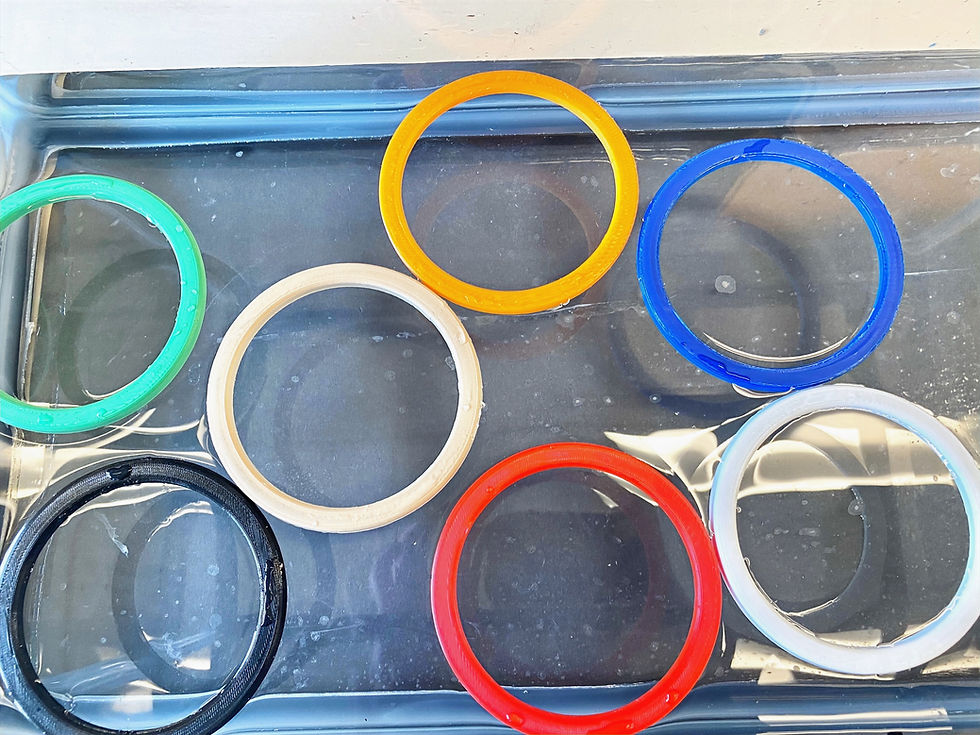 Thumbnail: Floating Plant Ring and Fish Feeding Portal For Aquariums