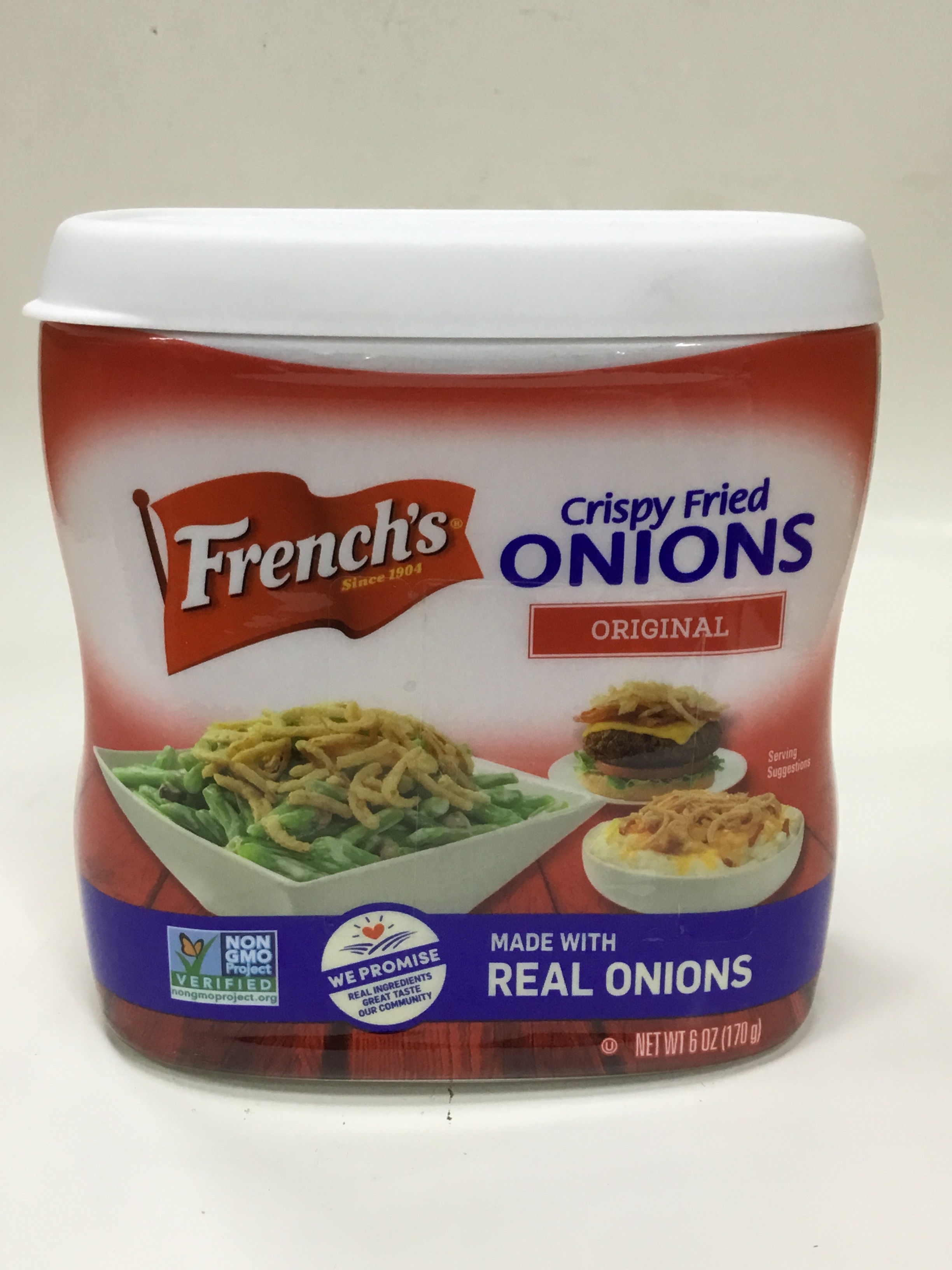 FRENCH FRIED ONIONS ORIGINAL 6oz