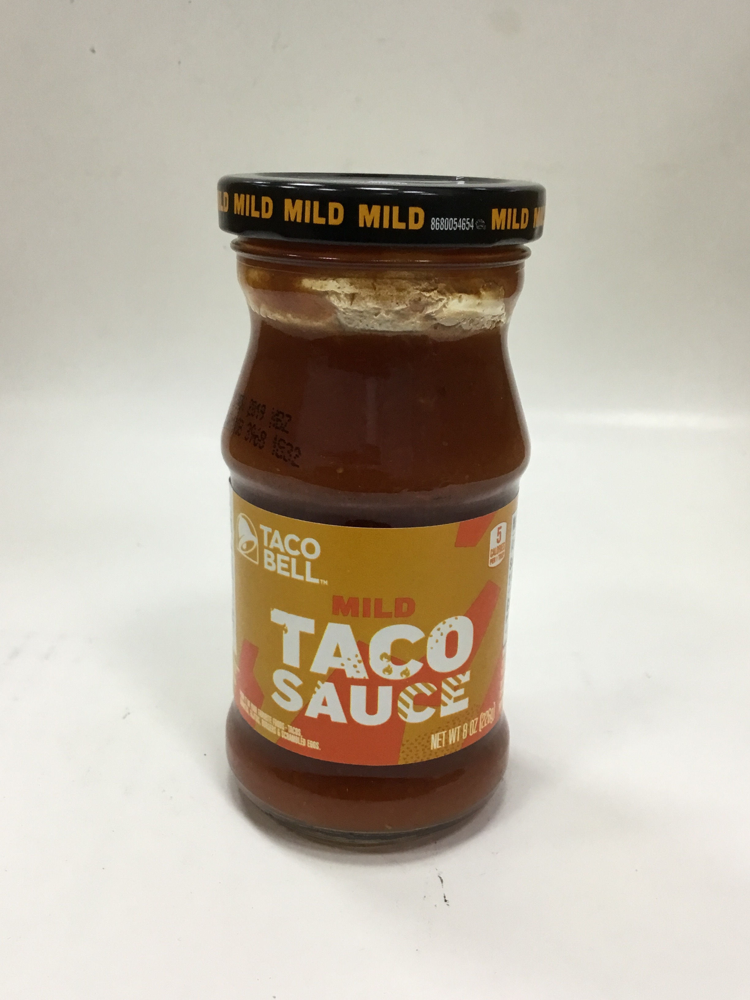TACO BELL TACO SAUCE MILD 8oz