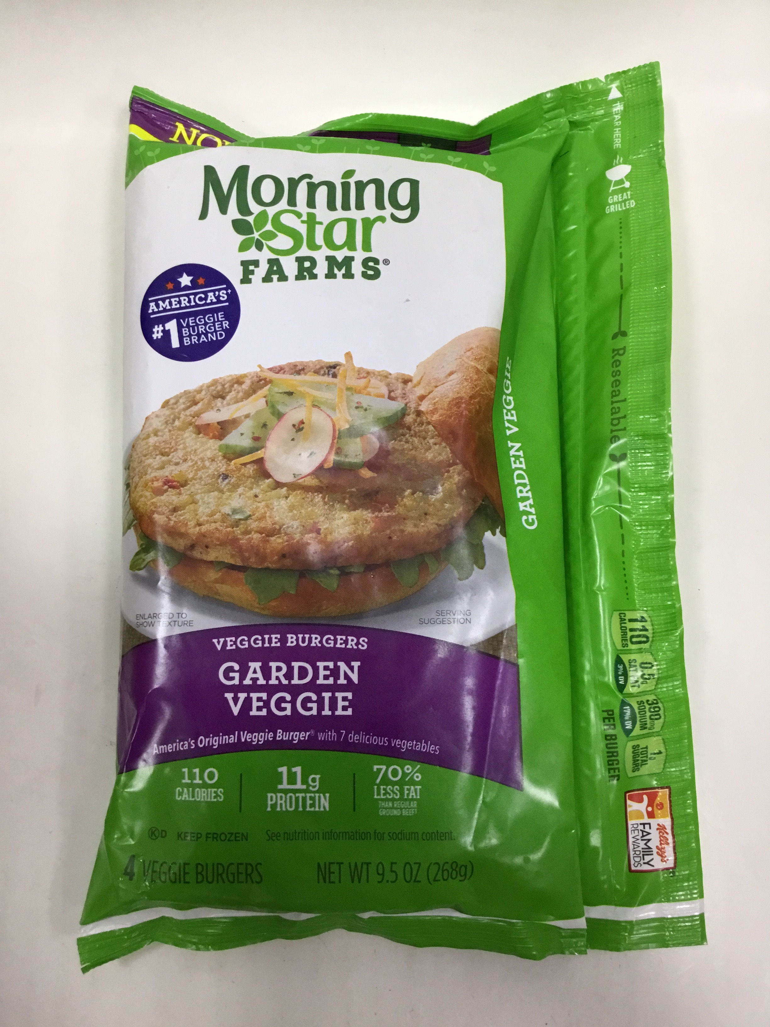 MRNG STAR 4 GARDEN VEGGIE BURGE 9.5oz