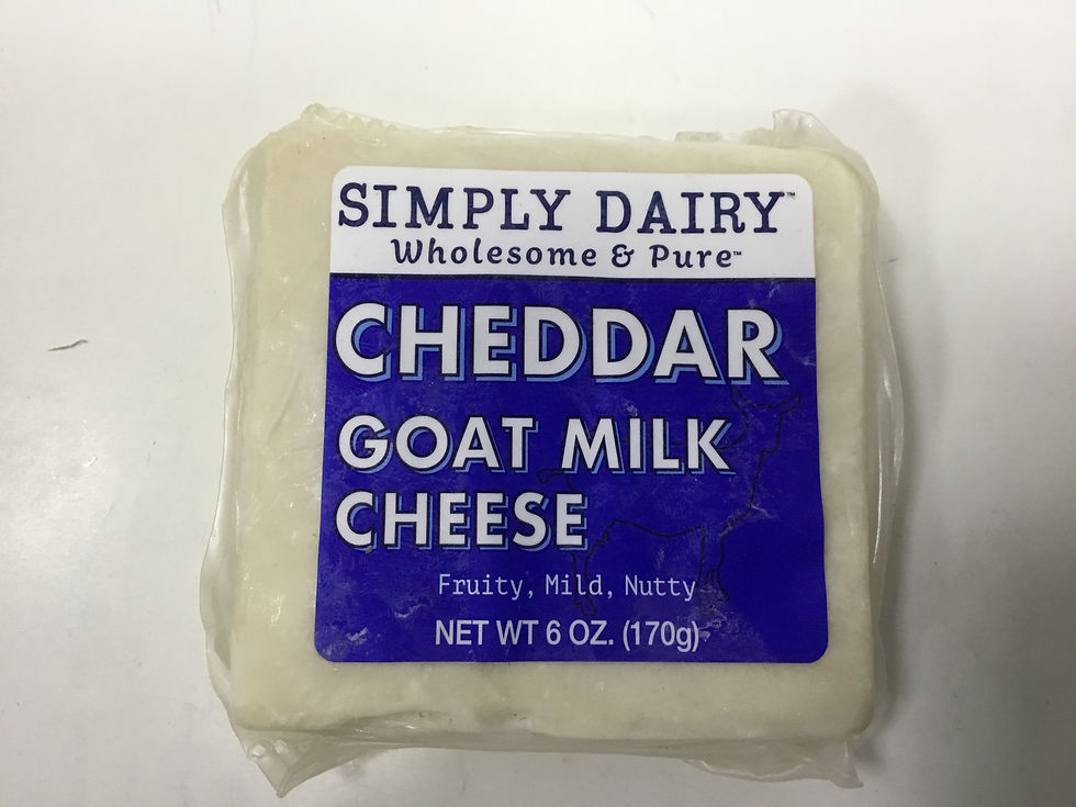 SMPLY DRY GOAT MILK CHDR CHK 6oz