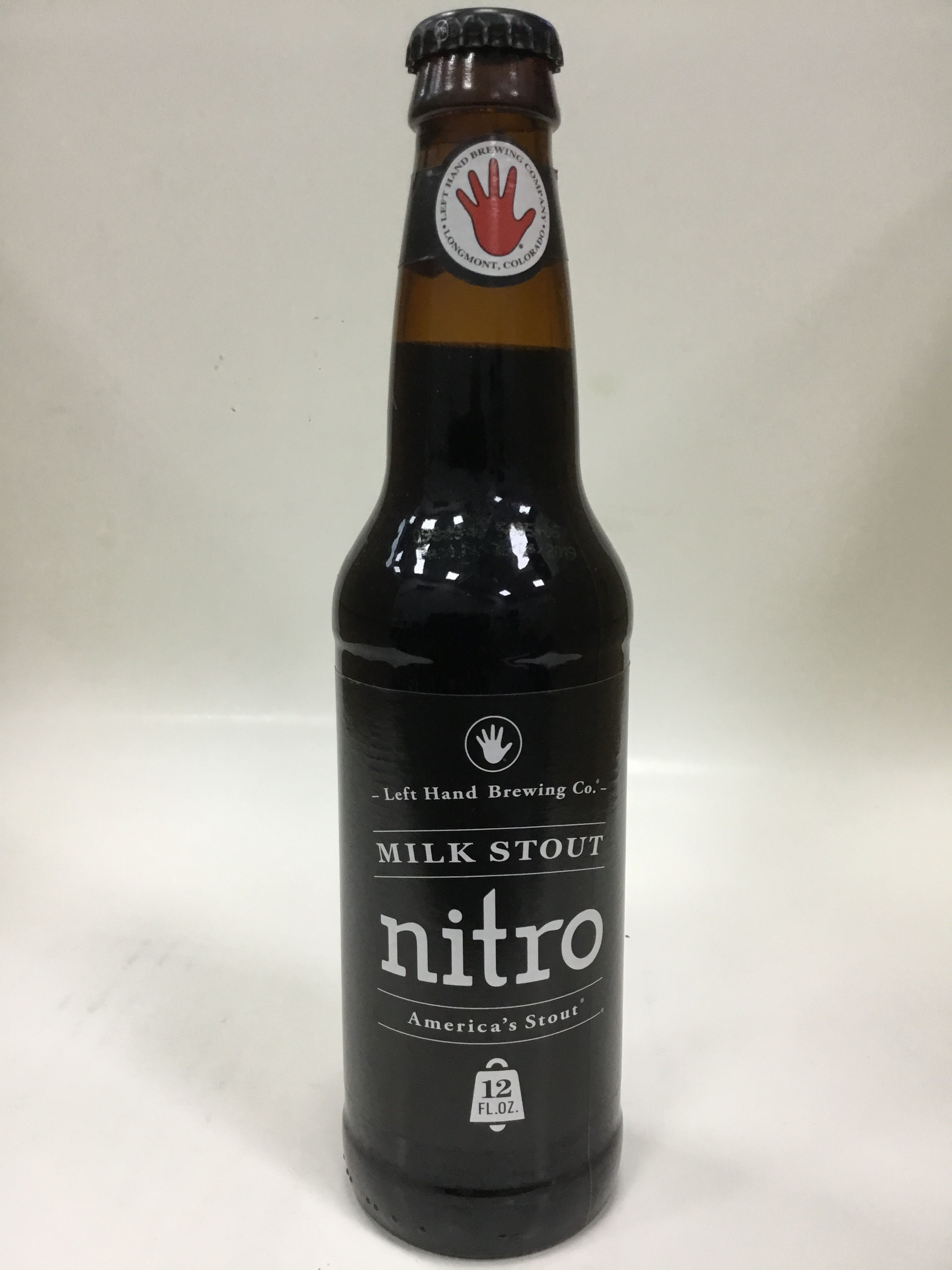 LEFT HAND MILK STOUT Nitro 12floz