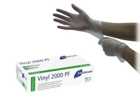EINMALHANDSCHUHE VINYL 2000 PF 
