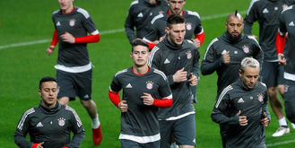 JAMES LISTO PARA JUGAR HOY EN LA CHAMPIONS